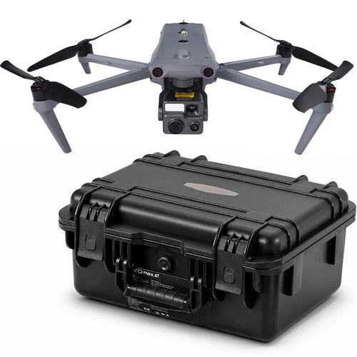 (AutelEVOMax4T-1.webp): Autel EVO Max 4T-XE Profi-Drohne – Frontansicht mit FusionLight 4T Kameraeinheit