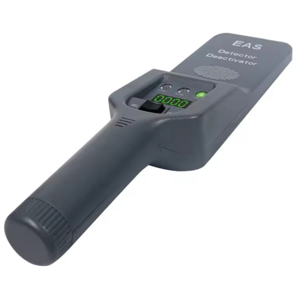 EAS Handheld Deaktivator Detailansicht RF AM Warensicherung mobil deaktivieren