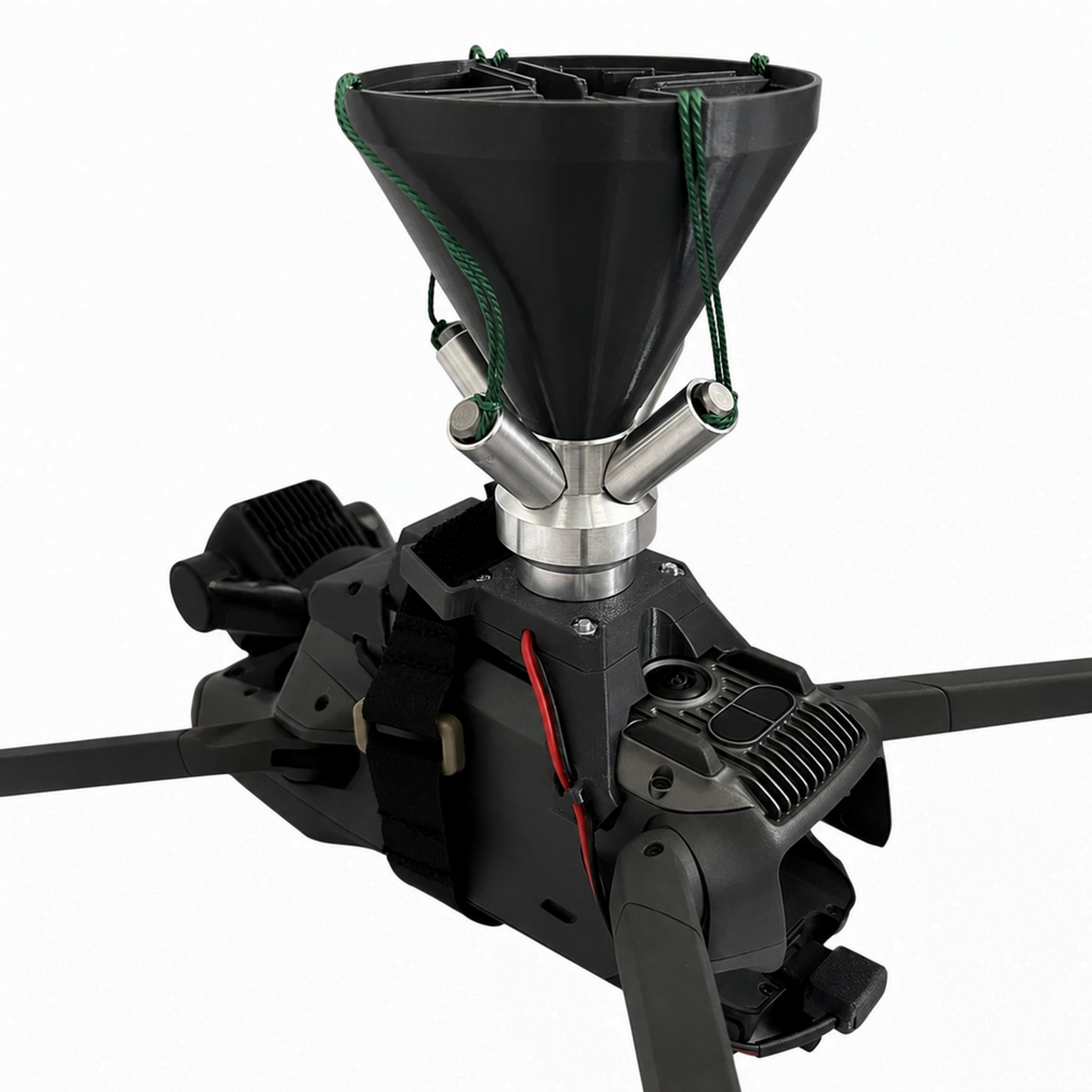 Netz-Falke | Drohnen-Netzwerfer | für DJI Mavic, Matrice, Autel & FPV Drohnen*