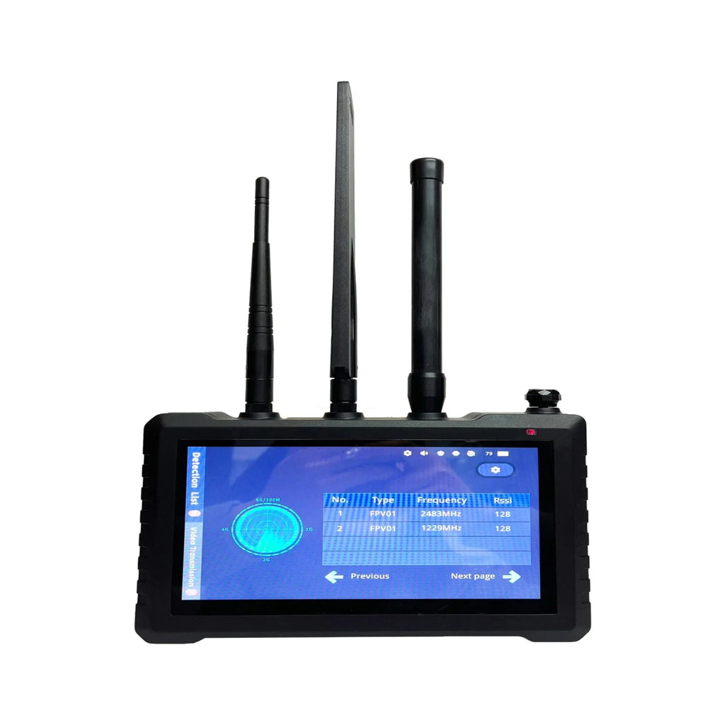 BSS-02 Plus Drohnen-Detektor Vollfrequenz-Erkennung 70 MHz bis 6,2 GHz für alle Drohnentypen