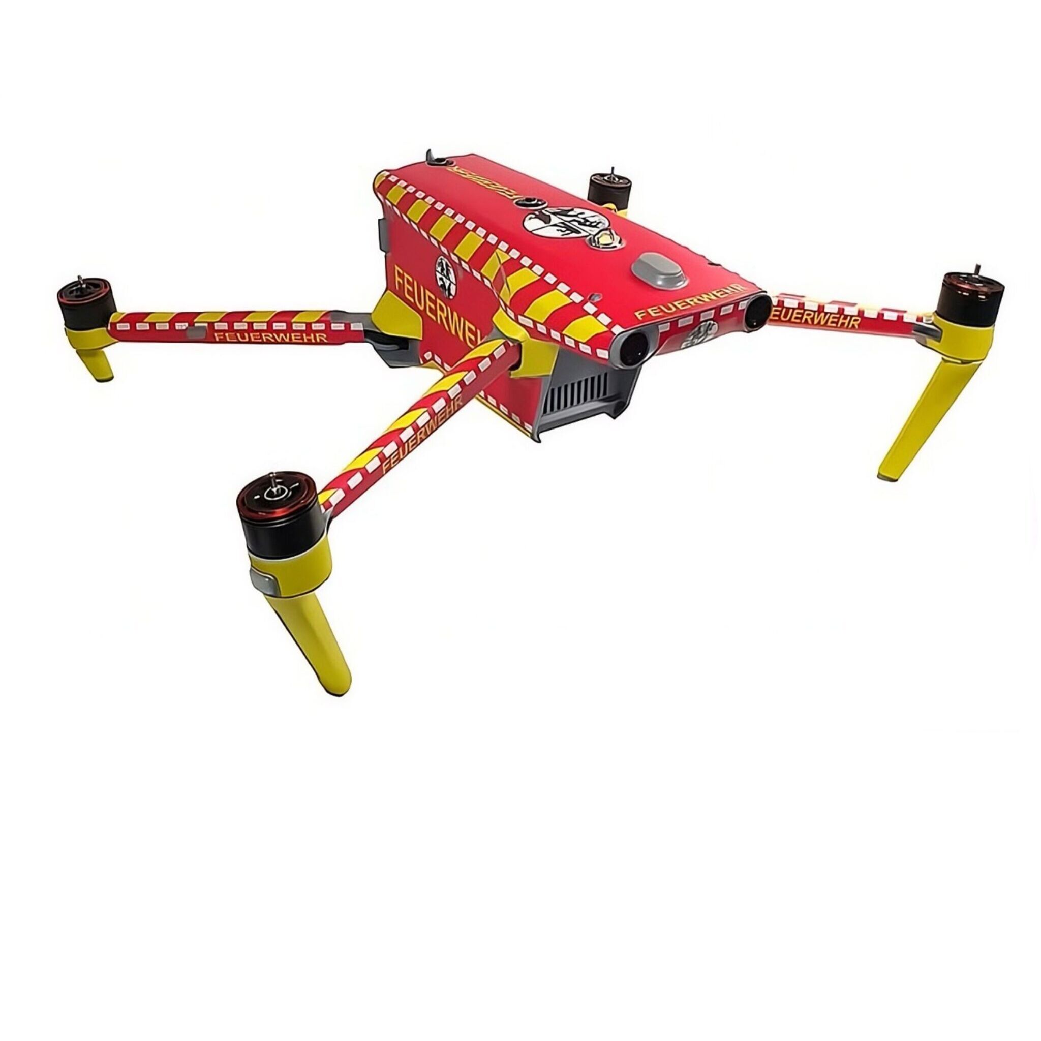 Autel EVO Max Vollfolierung Feuerwehr-Design – individuelle Drohnenfolie für Einsatzkräfte