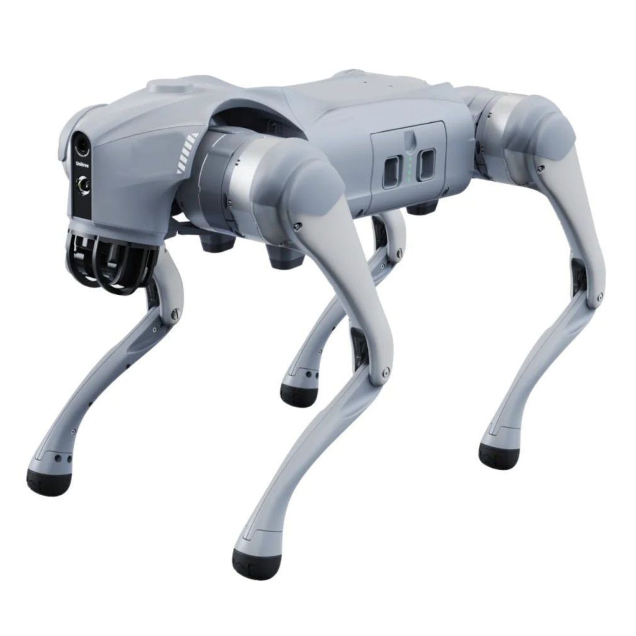 Unitree Go2 Roboterhund Seitenansicht links